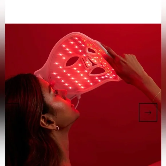 OMNILUX Contour Face Red Light Mask Therapy Anti aging Women's Skincare Infrared - Picture 3 of 7